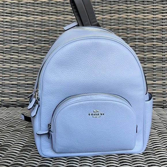 COACH Court Backpack Color: Silver/TWILIGHT Coach Women main image 3